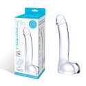 Реалистичной формы дилдо с мошонкой CURVED G-SPOT