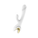 Мощный белый вибромассажер-кролик VX007 Strong Rabbit Vibrator