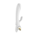 Мощный белый вибромассажер-кролик VX007 Strong Rabbit Vibrator