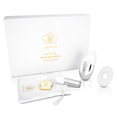 Белый набор массажеров le WAND «Little Pleasures Collection»
