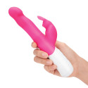 Тонкий кролик-вибратор SLIM SHAFT RABBIT розовый