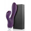 Вибромассажер для клитора и G-точки фиолетовый Jade Rabbit Vibrator