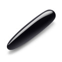 Массажер тонкий le WAND Crystal Slim Wand черный обсидиан