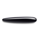Массажер тонкий le WAND Crystal Slim Wand черный обсидиан