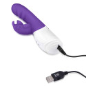 Вибромассажер с клиторальной стимуляцией фиолетовый CLITORAL SUCTION RABBIT