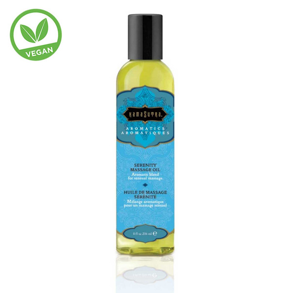 Срок до 30.11.2026 Расслабляющее массажное масло KamaSutra® Aromatic massage oil Serenity 236 мл
