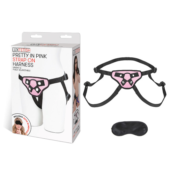Розовые трусы-джоки для страпона Pretty in Pink