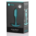 Профессиональная пробка для ношения B-vibe Snug Plug 1 тиффани