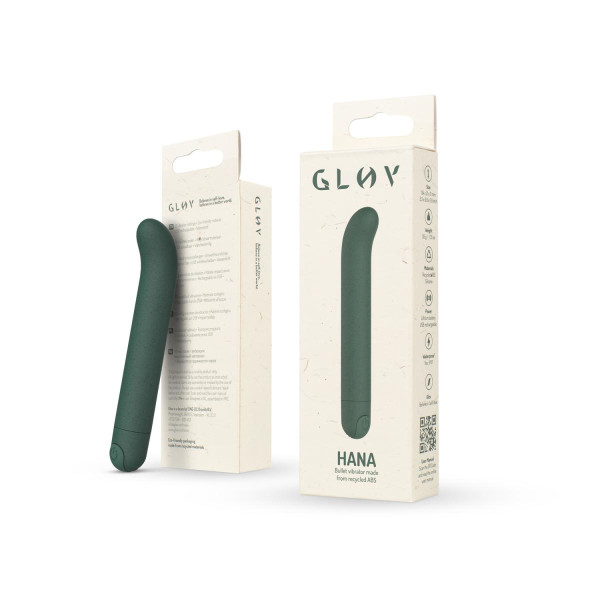 Вибромассажер из ЭКО пластика для G-точки Glv Eco G-spot Vibrator