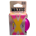 Презервативы цветные и ароматизированные MAXUS Exotic Mix №3 в железном кейсе - 1 уп (3 шт)