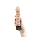Классический массажер 6.5" Girthy Realistic Vibrator телесный