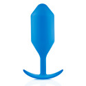 Профессиональная пробка для ношения B-vibe Snug Plug 5 синяя