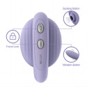 Сиреневый вакуумный стимулятор клитора и G-точки OG Flow Bean Vibrator