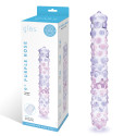 Фаллоимитатор с массажными точками 9" PURPLE ROSE