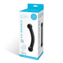 Черный стимулятор простаты из стекла BULL BLACK DILDO