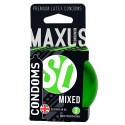 Презервативы в железном кейсе набор MAXUS Mixed №3 - 1 уп (3 шт)