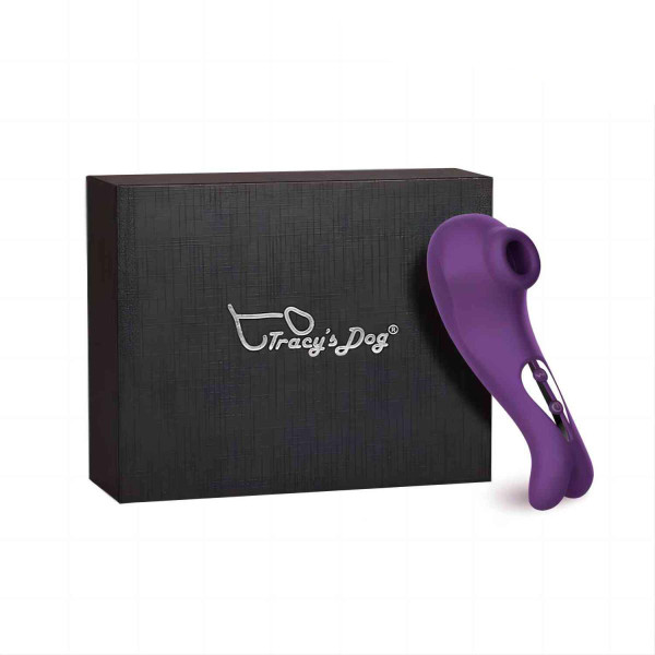 Вакуумный стимулятор клитора Clitoral Sucking Vibrator Cat фиолетовый