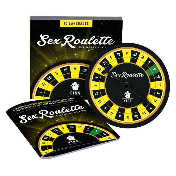 Игра настольная рулетка Sex Roulette Kiss