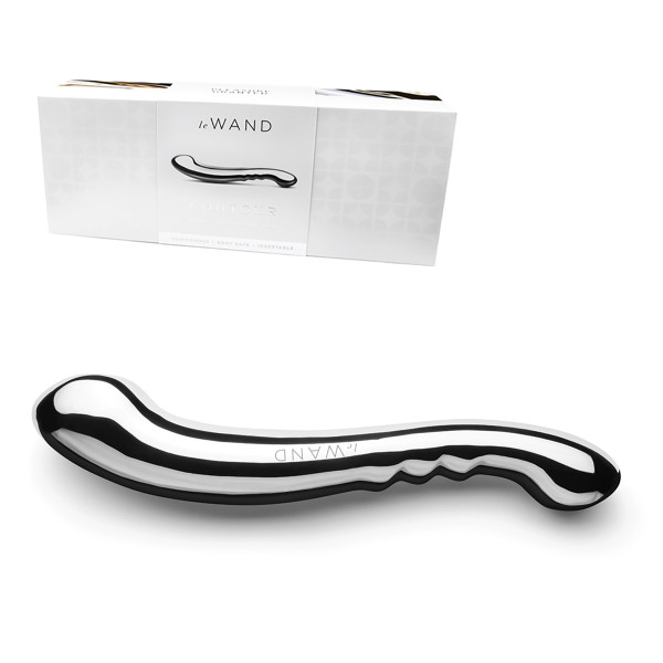 Тяжелый фаллоимитатор из стали le WAND Contour