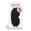 Маска черная на глаза PEEK-A-BOO LOVE MASK 