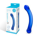 Стеклянный фаллос для точки G CURVED G-SPOT