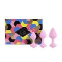 Набор анальных плагов Bibi Butt Plug Set розовый