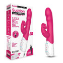 Вибромассажер с клиторальной стимуляцией розовый CLITORAL SUCTION RABBIT