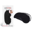 Маска черная на глаза PEEK-A-BOO LOVE MASK 