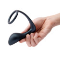 Анальный плаг с кольцом для простаты RINGER COCK RING & PLUG