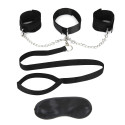 Комплект манжет с ошейником Collar Cuffs & Leash Set