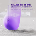 Вибростимулятор с перекатывающейся бусиной в головке Wellness G Ball Vibrator
