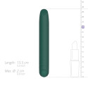 Вибромассажер из ЭКО пластика Glv Eco Bullet Vibrator 13,5 см