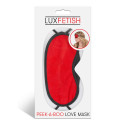Маска красная на глаза PEEK-A-BOO LOVE MASK  