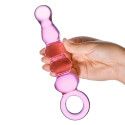 Анальный розовый жезл QUINTESSENCE ANAL SLIDER
