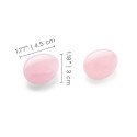 Массажеры для техники йони le WAND Crystal Yoni eggs розовый кварц
