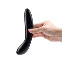 Массажер для G-точки le WAND Crystal G-Wand черный обсидиан