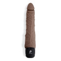 Универсальный вибромассажер цвет шоколад 7" Realistic Vibrator