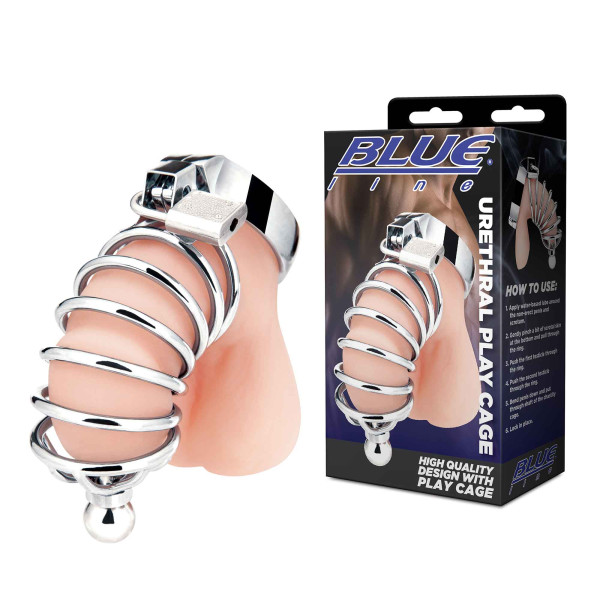 Металлическая клетка Urethral Play Cage