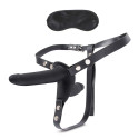 Силиконовый страпон с внутренним фаллосом Silicone Strap-on Harness Dildo