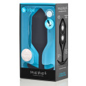 Профессиональная пробка для ношения B-vibe Snug Plug 6 черная