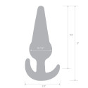 Анальная пробка конической формы 5in Medium Tapered Butt Plug
