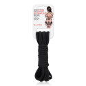 Черная хлопковая веревка 5 м для связывания Bondage Rope 