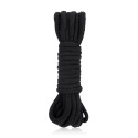 Черная хлопковая веревка 5 м для связывания Bondage Rope 