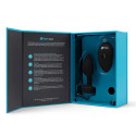 Вибрирующая втулка Vibrating Jewel Plug M/L черного цвета