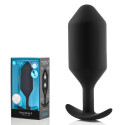 Профессиональная пробка для ношения B-vibe Snug Plug 6 черная