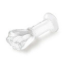 Анальный фистинг-плаг из стекла 5 in Glass Fist Butt Plug
