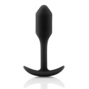 Профессиональная пробка для ношения B-vibe Snug Plug 1 черная