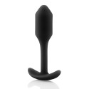 Профессиональная пробка для ношения B-vibe Snug Plug 1 черная