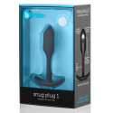 Профессиональная пробка для ношения B-vibe Snug Plug 1 черная