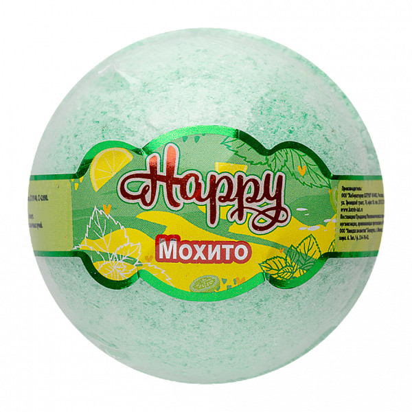 Бурлящий шар Happy «Мохито» 120 г